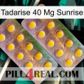 Tadarise 40 Mg Sunrise new10